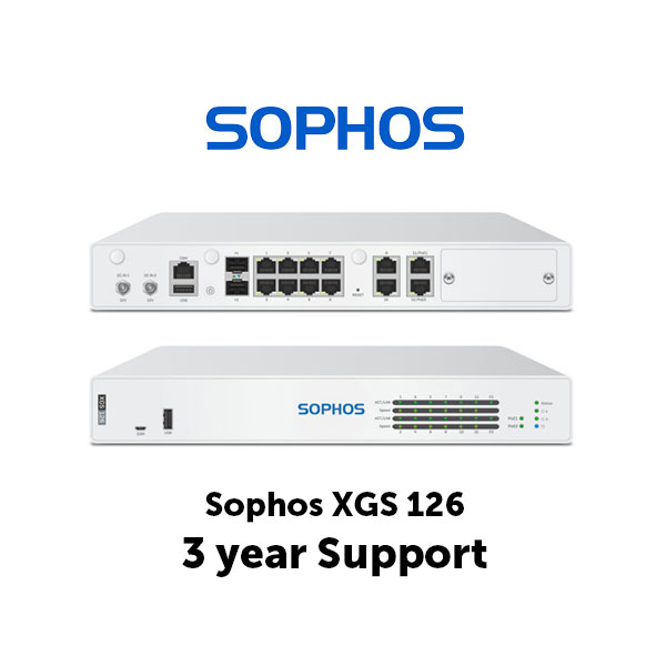 Sophos XGS 126- 3 year support