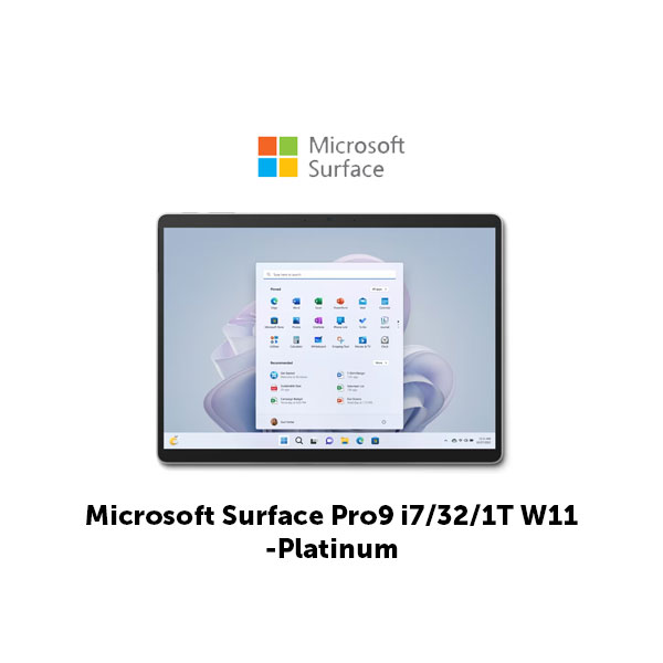 Microsoft Surface Pro9 i7/32/1T W11