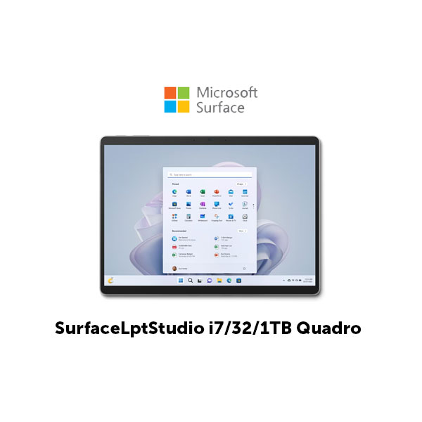 Microsoft SurfaceLptStudio i7/32/1TB Quadro