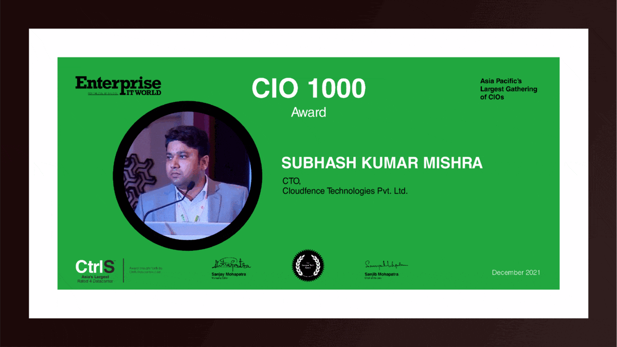 CIO1000 2021 Award