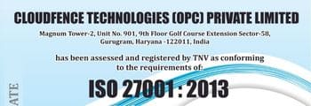 ISO Certified 27001-2013