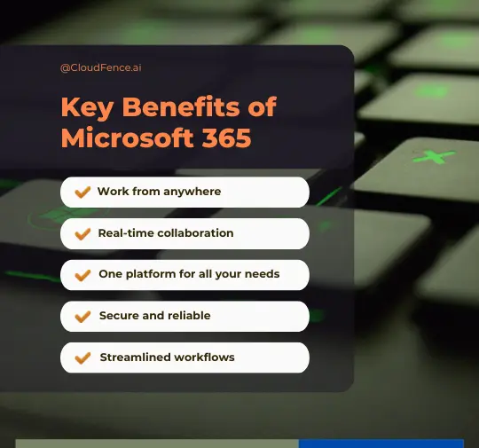 Microsoft 365 Benefits